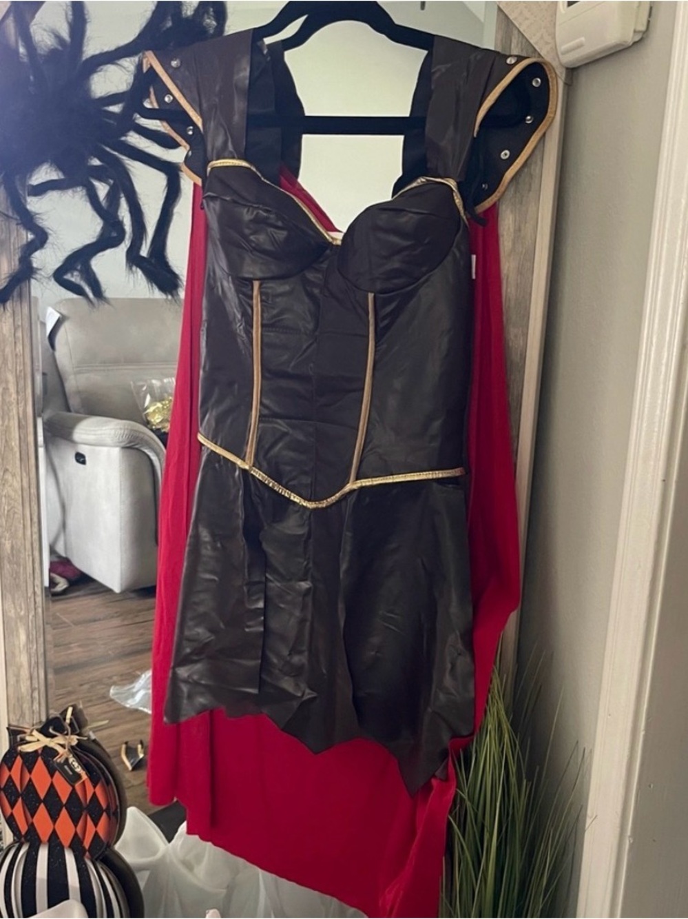 Warrior Queen Costume Adult Medium Medieval Warrior Halloween